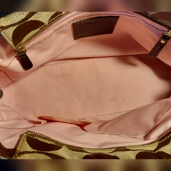 VINTAGE COACH HAMPTON SHOULDER BAG - Picture 7 of 12